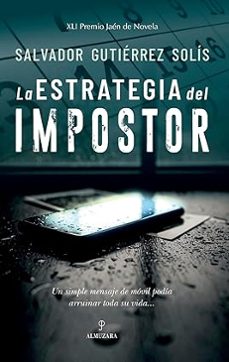 la estrategia del impostor; premio jaen de novela 2025-9791370200794