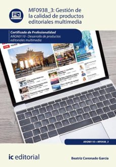 gestion de la calidad de productos editoriales multimedia. argn0110 (ebook)-beatriz coronado garcia-9791370270094