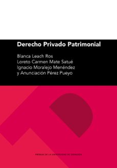 derecho privado patrimonial-blanca leach ros-9791387705794