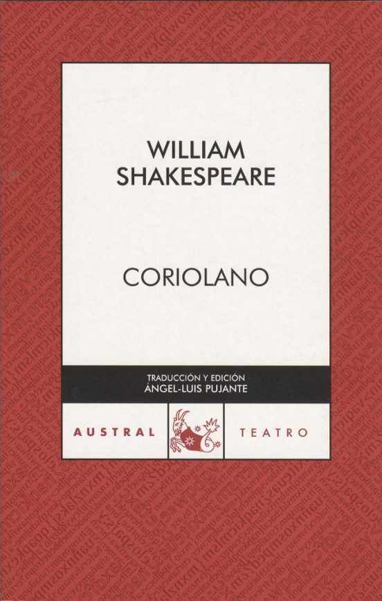 Portada de Coriolano