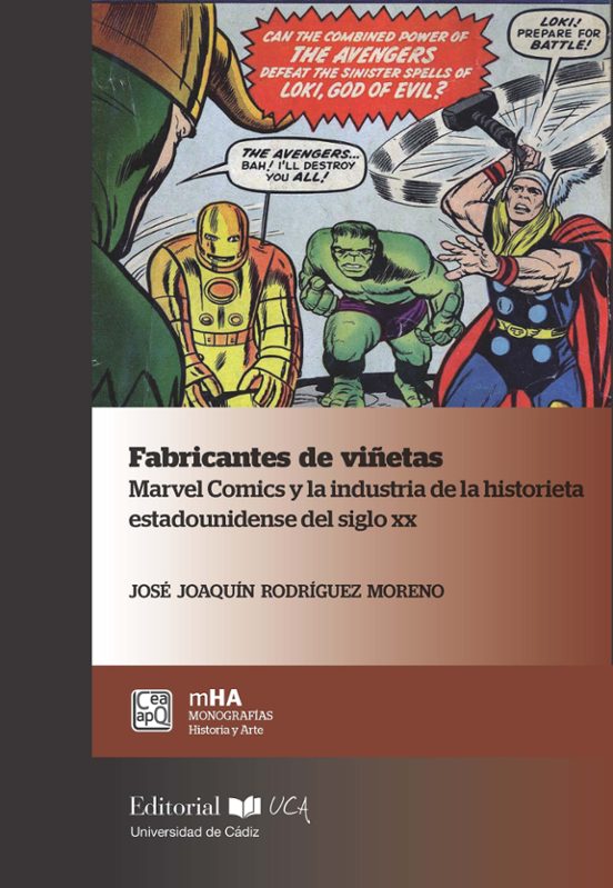 FABRICANTES DE VIÑETAS de Rodríguez Moreno, José J. (UCA.  EDITORIAL UNIVERSIDAD DE CADIZ) portada