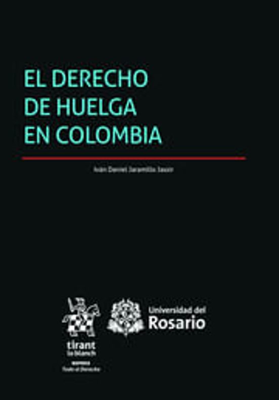 Portada de El Derecho de Huelga en Colombia