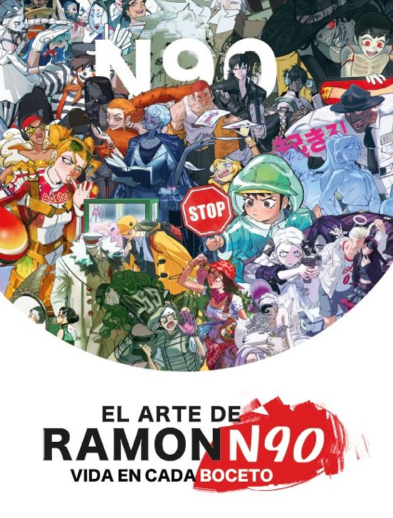 Portada de El arte de RamonN90: vida en cada boceto