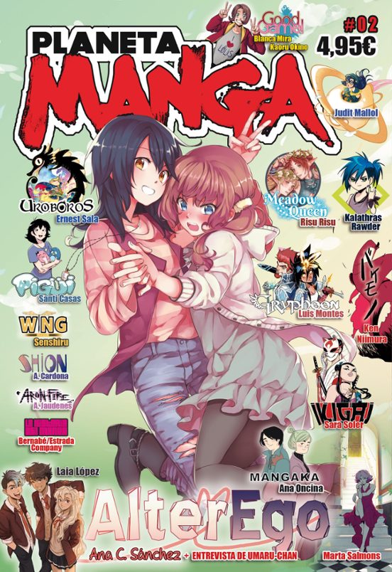 Portada de Planeta Manga nº 02