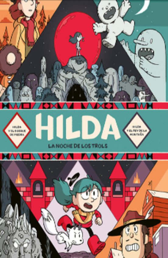 HILDA LA NOCHE LOS TROLLS de Luke Pearson (BARBARA FIORE EDITORA SL) portada