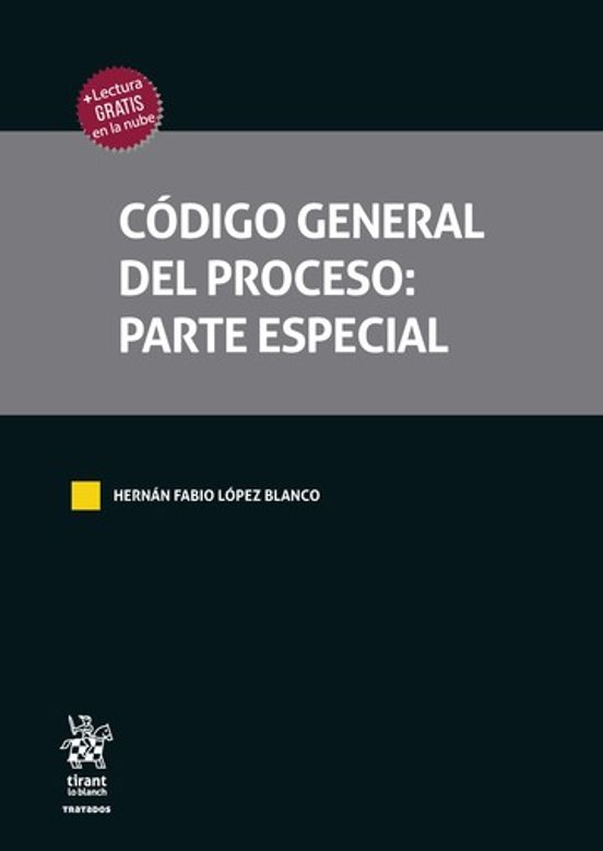 Portada de Código general del proceso: parte especial