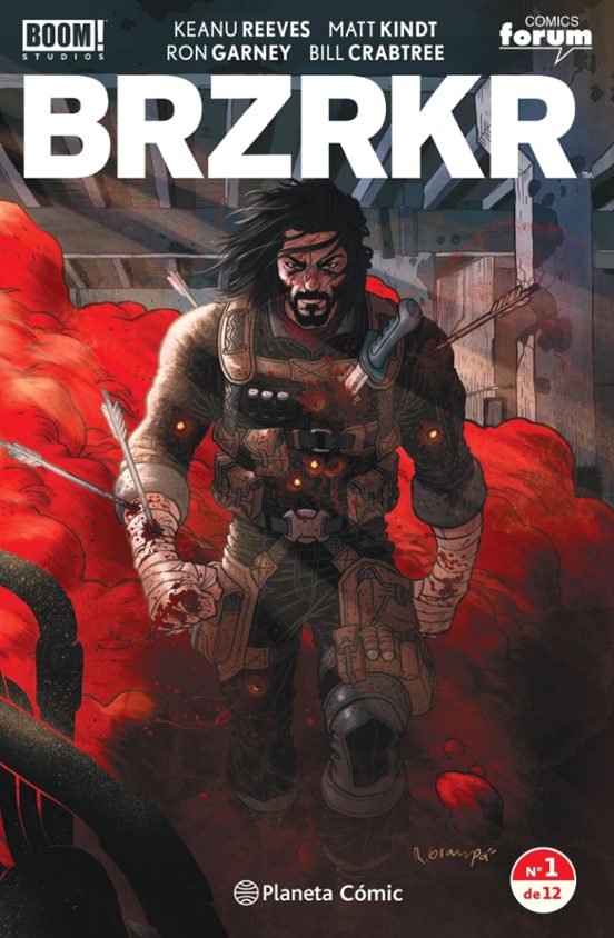 Portada de BRZRKR nº 01/12