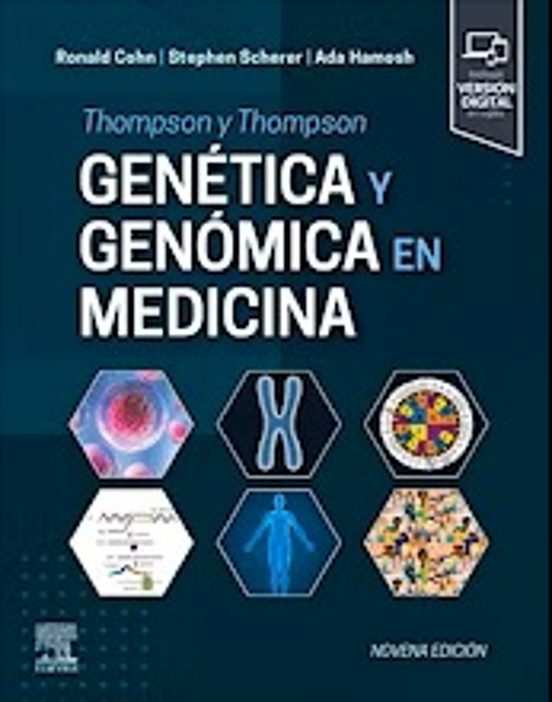 Portada de Thompson Y Thompson Genetica Y Genomica / Ronald / 2024
