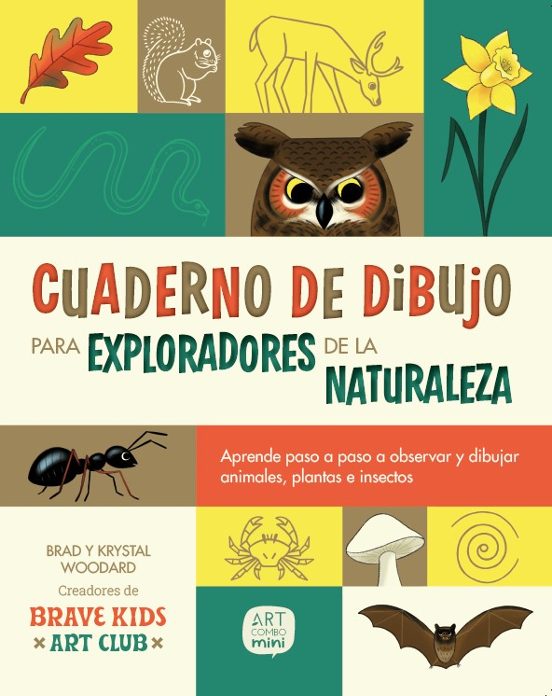 Portada de Cuaderno de dibujo para exploradores de la naturaleza