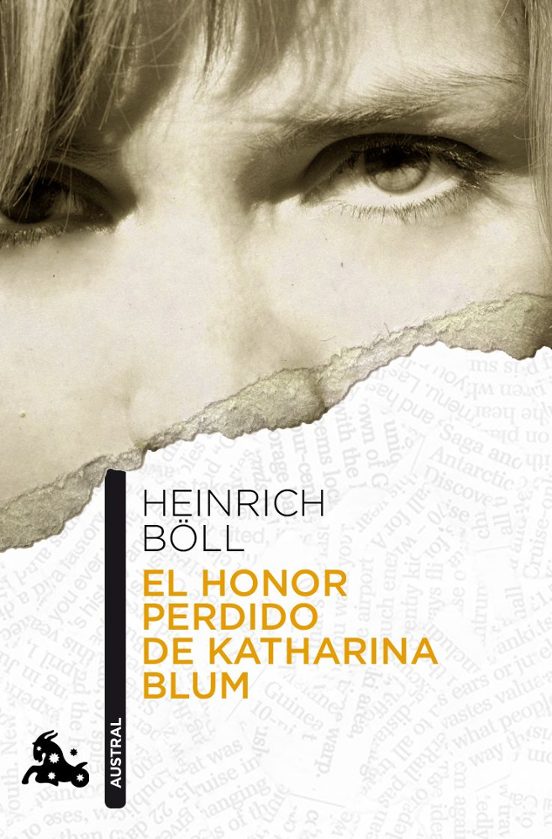 Portada de El Honor Perdido De Katharina Blum