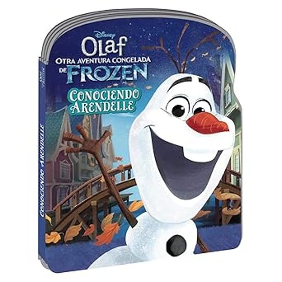 Portada de Disney - Libro con forma - Olaf