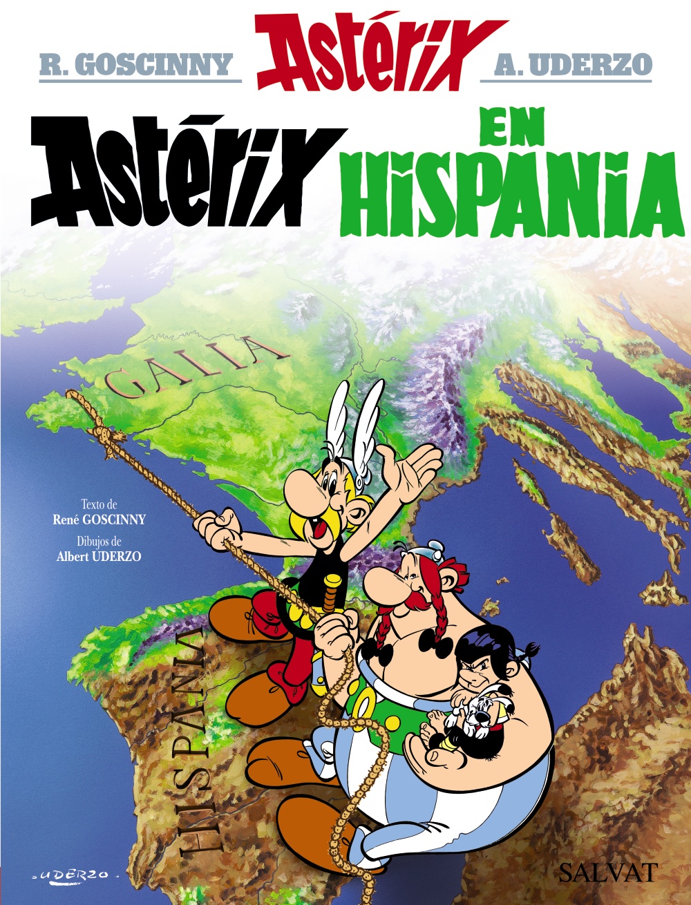 Astérix en Hispania,Goscinny; Uderzo,Salvat tienda de comics en México distrito federal, venta de comics en México df