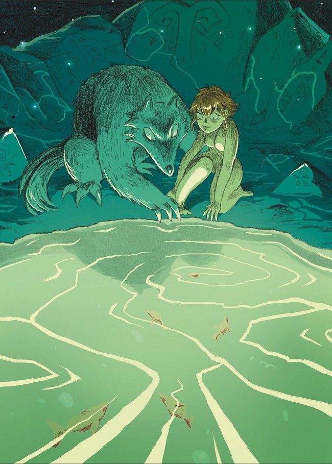 Chica Y Lobo / Artbook por Roc Espinet