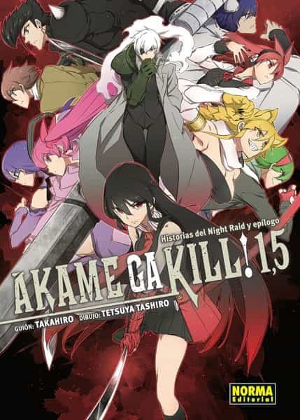 Akame Ga Kill! 1,5 por Takahiro;
Tetsuya Tas