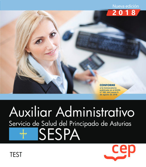 Auxiliar Administrativo Del Servicio De Salud Del Principado De Asturias (sespa): Test por Vv.aa.