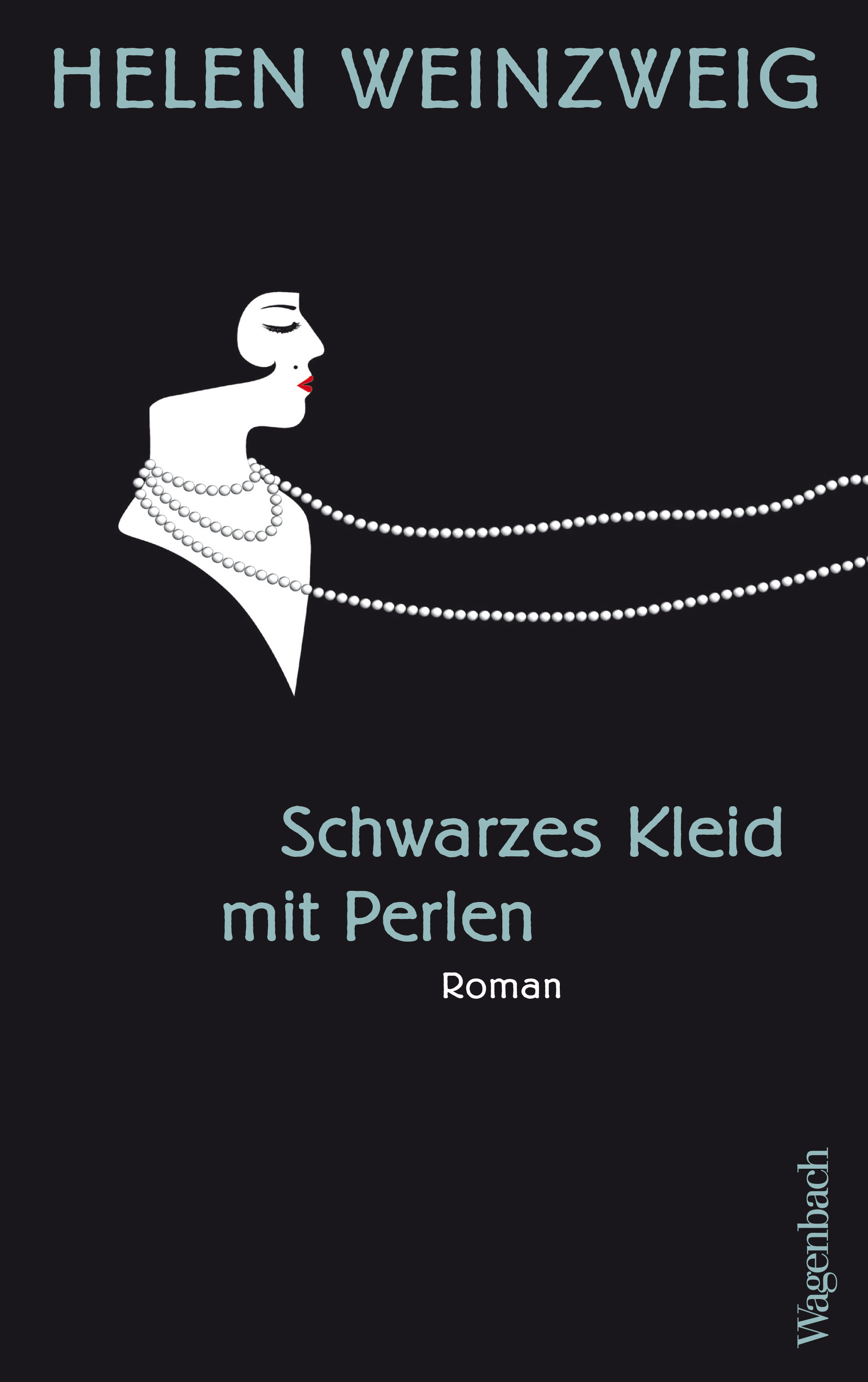 Schwarzes Kleid Mit Perlen por Helen Weinzweg