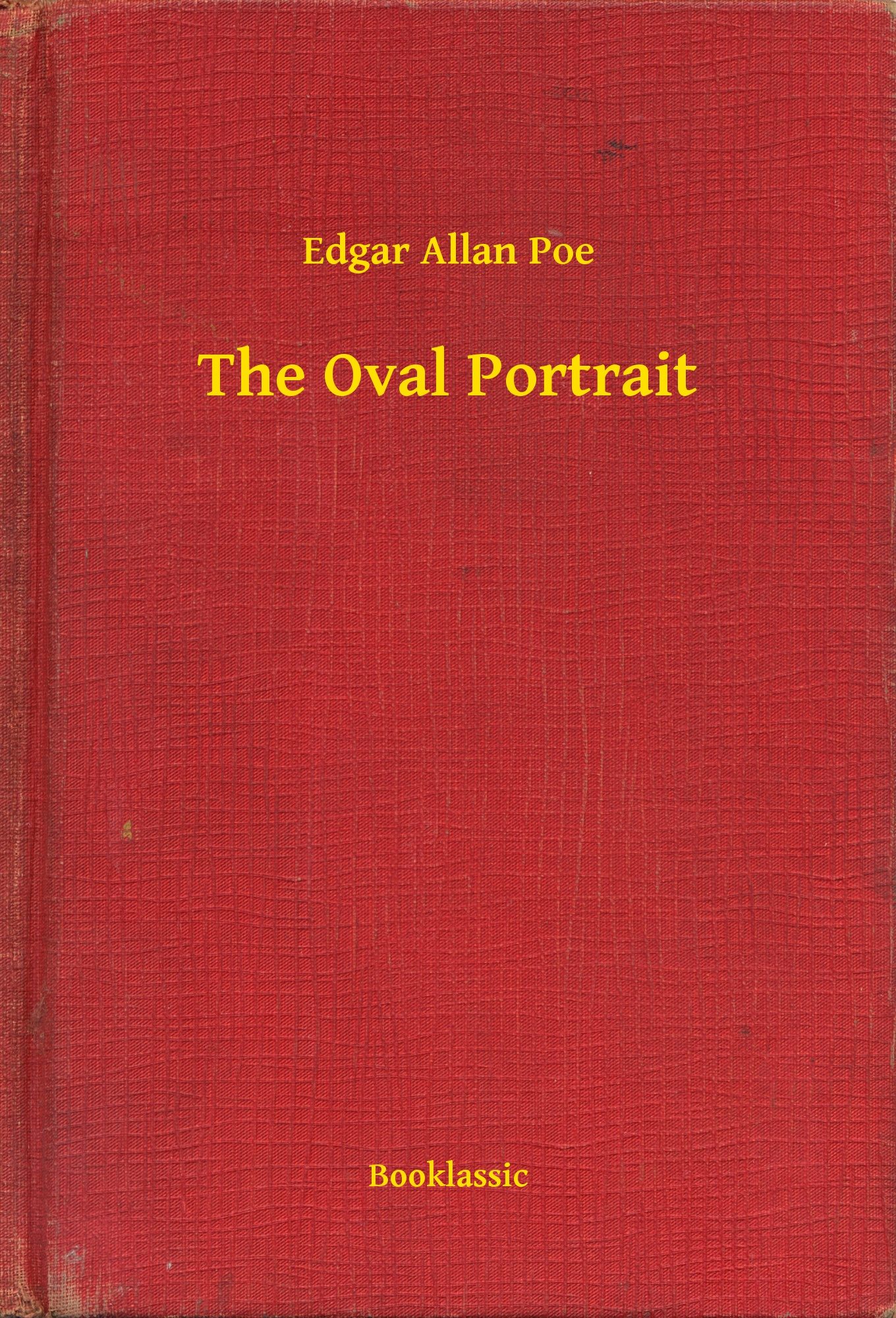 the oval portrait text