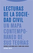 lecturas de la sociedad civil. un mapa contemporaneo de sus teori as-maria isabel wences simon-jose maria sauca-9788481648904 lecturas de la sociedad civil. un mapa contemporaneo de sus teori as-maria isabel wences simon-jose maria sauca-9788481648904