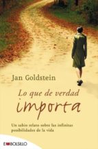 LO QUE DE VERDAD IMPORTA | JAN GOLDSTEIN | Casa del Libro