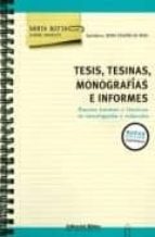 TESIS, TESINAS, MONOGRAFIAS E INFORMES | MIRTA BOTTA | BIBLOS | Casa ...