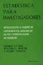Estadistica para investigadores 978-8429150414 MOBI PDF por G. et al box