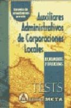 auxiliares administrativos de corporaciones locales: tests (10ª e d.)-manuel segura ruiz-9788482191034 auxiliares administrativos de corporaciones locales: tests (10ª e d.)-manuel segura ruiz-9788482191034