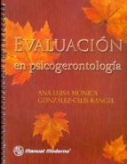 EVALUACION EN PSICOGERONTOLOGIA