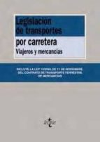 legislacion de transporte por carretera-ignacio arroyo martinez-9788430950454 legislacion de transporte por carretera-ignacio arroyo martinez-9788430950454