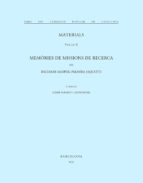 materials (vol. x): memories de missions de recerca-baltasar samper-palmira jaquetti-9788484152354 materials (vol. x): memories de missions de recerca-baltasar samper-palmira jaquetti-9788484152354