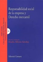 responsabilidad social de la empresa y derecho mercantil-9788498367454 responsabilidad social de la empresa y derecho mercantil-9788498367454