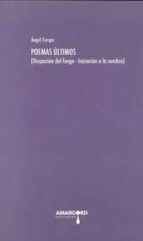 poemas ultimos-angel crespo-9788416149964 poemas ultimos-angel crespo-9788416149964