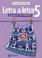 letra a letra, caligrafia (5º educacion primaria, cuadricula)-9788421639764 letra a letra, caligrafia (5º educacion primaria, cuadricula)-9788421639764