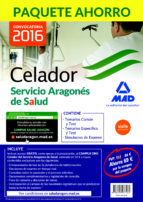 CELADOR DEL SERVICIO ARAGONÉS DE SALUD. (INCLUYE TEMARIO COMUN Y TEST, TEMARIO ESPECÍFICO Y TEST, SIMULACROS DE EXAMEN Y ACCESO A CAMPUS ORO)