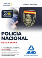 policia nacional escala basica: temario (vol. 1): ciencias juridicas-9788414214374 policia nacional escala basica: temario (vol. 1): ciencias juridicas-9788414214374