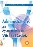 ADMINISTRATIVOS DEL AYUNTAMIENTO VITORIA-GASTEIZ TEST DE LA PARTE ESPECIFICA