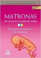 MATRONAS DEL SERVICIO CANARIO DE SALUD. TEMARIO. VOLUMEN 3