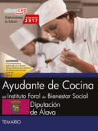AYUDANTE DE COCINA DEL INSTITUTO FORAL DE BIENESTAR SOCIAL DE LA DIPUTACION DE ALAVA. TEMARIO