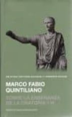 sobre la enseñanza de la oratoria i-iii-marco fabio quintiliano-9789703225774 sobre la enseñanza de la oratoria i-iii-marco fabio quintiliano-9789703225774