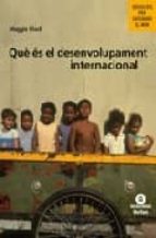 Descargar el libro pdf joomla Que es el desenvolupament internacional