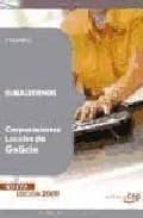 SUBALTERNOS CORPORACIONES LOCALES DE GALICIA. TEMARIO
