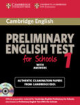 preliminary english test for schools 1 (with answers) authentic examination papers from cambridge esol-9780521170604 preliminary english test for schools 1 (with answers) authentic examination papers from cambridge esol-9780521170604