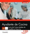 ayudante de cocina junta de comunidades de castilla-la mancha. temario-9788413106304 ayudante de cocina junta de comunidades de castilla-la mancha. temario-9788413106304