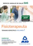 fisioterapeuta del servicio andaluz de salud. temario específico volumen 1-9788414203804 fisioterapeuta del servicio andaluz de salud. temario específico volumen 1-9788414203804