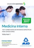 medicina interna. test comentados de materias específicas para op osiciones. volumen 1-9788414206904 medicina interna. test comentados de materias específicas para op osiciones. volumen 1 9788414206904