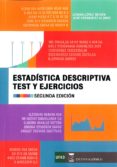 estadistica descriptiva: ejercicios y test-lorena lopez moran-jose hernandez alonso-9788416140404 estadistica descriptiva: ejercicios y test-lorena lopez moran-jose hernandez alonso-9788416140404