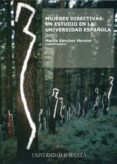 mujeres directivas: un estudio en la universidad española-marita sanchez moreno-9788447209804 mujeres directivas: un estudio en la universidad española-marita sanchez moreno-9788447209804