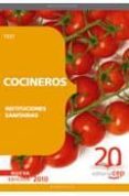 cocineros de instituciones sanitarias. test-9788468101804 cocineros de instituciones sanitarias. test-9788468101804