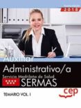 oposiciones sermas. servicio madrileño de salud auxiliar administrativo temario volumen i-9788468199504 oposiciones sermas. servicio madrileño de salud auxiliar administrativo temario volumen i-9788468199504