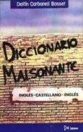 diccionario malsonante ingles-castellano-ingles-delfin carbonell basset-9788470902604 diccionario malsonante ingles-castellano-ingles-delfin carbonell basset-9788470902604