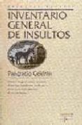 inventario general de insultos-pancracio celdran gomariz-9788478387304 inventario general de insultos-pancracio celdran gomariz-9788478387304